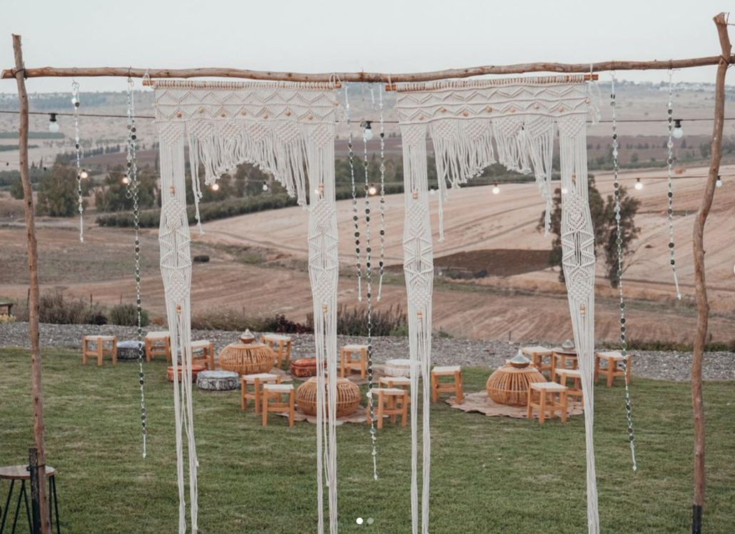 טירה חווה גליל חתונת שטח חתונה מיוחדת, אירוע בטבע